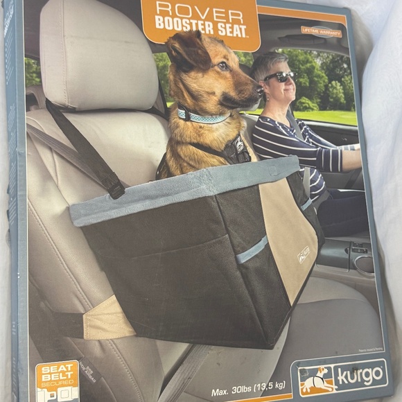 NEW! Kurgo Skybox Dog Pet Booster Car Seat W/ Tether - up To 30lbs - Picture 1 of 3